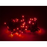 Lemputės kalėdų eglutei LED red 200vnt 12m 
