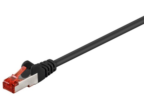 Laidas internetui ekranuotas S/FTP (PiMF) CAT6 3m juodas (black) Goobay 