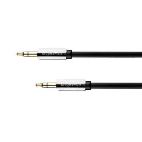 Laidas 3.5mm - 3.5mm stereo (K-K) 3m gold Kruger&Matz