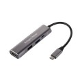 Adapteris USB C → HDMI+USB3.0+USB C+USB2.0 (K-L) Kruger&Matz