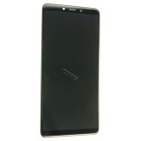 LCD+Touch screen Samsung A920 A9 2018 juodas (black) originalas 