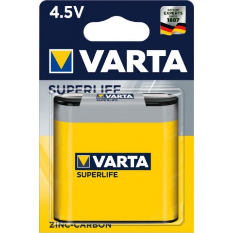 Elementas 3R12 (3LR12) 4.5V Varta Super Heavy Duty