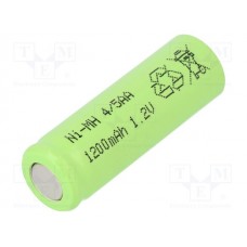 Akumuliatorius 4/5AA 1.2V 1200mAh Ni-Mh lituojamas 