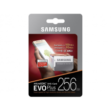 Atminties kortelė 256GB microSD 10 klasė (U3) 4K + SD adapteris