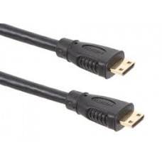 Laidas mini HDMI - mini HDMI (K-K) 1.5m gold