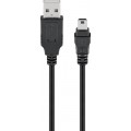 Laidas USB - USB mini (K-K) 5m Goobay