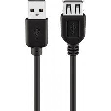 Laidas - ilgiklis USB 2.0 (K-L) 5m Goobay 