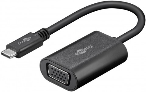 Adapteris USB C → VGA (K-L) 0.2m Goobay