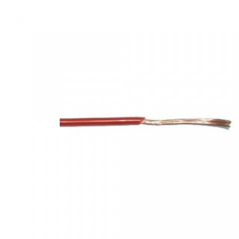 Kabelis instaliacinis H05V-K 0.5mm² raudonas (red) 