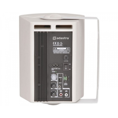 Kabinama garso kolonėlė aktyvi 5" (13cm) 2x30W 8Ώ 100Hz - 20kHz balta (white) Adastra BC5A
