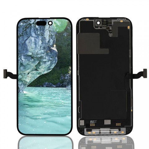 LCD+Touch screen iPhone 14 Pro juodas (black) OLED