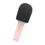 Bevielis mikrofonas su kolonėle Forever BMS-500 rožinis (pink)