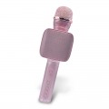 Bevielis mikrofonas su kolonėle Forever BMS-400 RGB rožinis (pink)