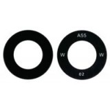 Kameros stikliukas Samsung A356 A35 5G / A556 A55 5G juodas (black) (O)