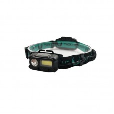 LED Žibintuvėlis tvirtinamas ant galvos 3W + 3W 240lm su akumuliatoriumi XP-E Forever Light 