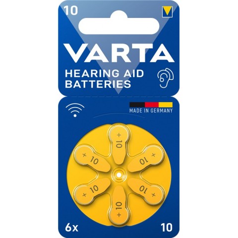Elementas klausos aparatams V10 (PR70) 1.4V Varta (vieneto kaina)