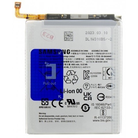 Akumuliatorius Samsung A256 A25 / A356 A35 / A346 A34 / A546 A54 / A556 A55 5000mAh EB-BA546ABY originalas