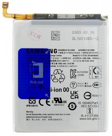 Akumuliatorius Samsung A546 A54 / A556 A55 / A256 A25 / A356 A35 / A346 A34 5000mAh EB-BA546ABY originalas
