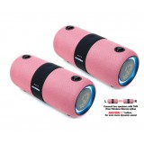 Nešiojamas bluetooth garsiakalbis PexMan PM-10P rožinis (pink)