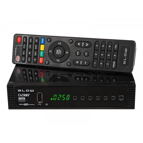 Skaitmeninis priedėlis DVB-T2 Blow 8000FHD HD