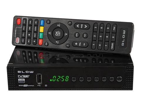 Skaitmeninis priedėlis DVB-T2 Blow 8000FHD HD