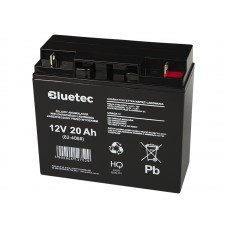 Švino akumuliatorius 12V 20Ah (180x165x75 mm) Bluetec AGM