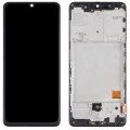 LCD+Touch screen Samsung A415 A41 2020 juodas (black (O)