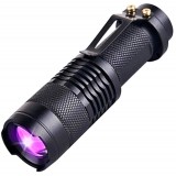UV LED žibintuvėlis 5W su akumuliatoriumi ZD75A