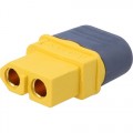 Jungtis - lizdas XT60 30A 500VDC 2pin paauksuotas