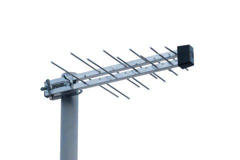 TV antena lauko P-20 LOG 21-69 be stiprintuvo su LTE filtru (be F jungties) ISKRA