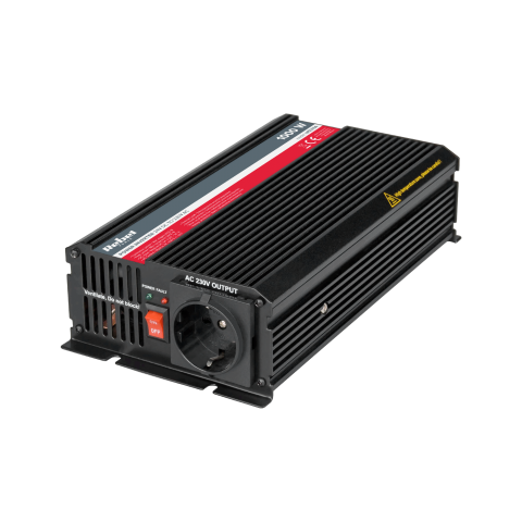 Įtampos keitiklis 24V → 220V 1000/2000W Rebel