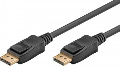 Laidas DisplayPort - DisplayPort v2.1 8K (120Hz) 5m gold Goobay