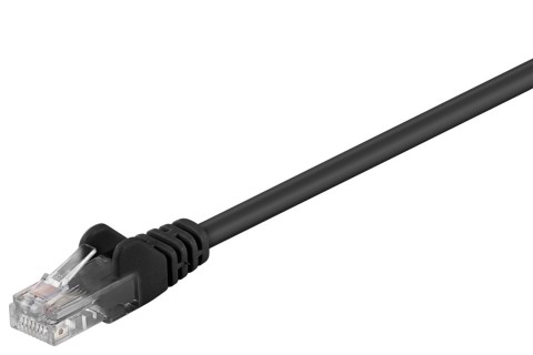 Laidas internetui U/UTP CAT5E 1m juodas (black) Goobay