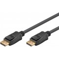 Laidas DisplayPort - DisplayPort 1.2v 4K (60Hz) 3m gold Goobay