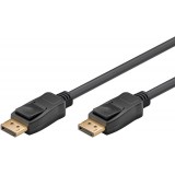 Laidas DisplayPort - DisplayPort 1.2v 3m gold Goobay