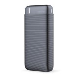 Nešiojamas įkroviklis - akumuliatorius 20000mAh 2xUSB + USB C 2.1A juodas (black) Forever TB-100L