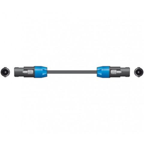 Laidas Speakon - Speakon 12m (2x0.75mm²) Chord
