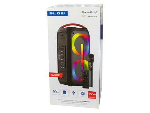 Nešiojamas bluetooth garsiakalbis 250W Blow DJBOX 