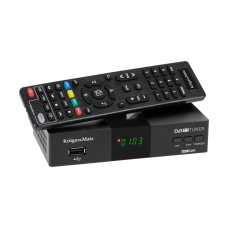 Skaitmeninis priedėlis DVB-T2 Krüger&Matz H.265/HEVC SCART, HDMI, USB 2.0