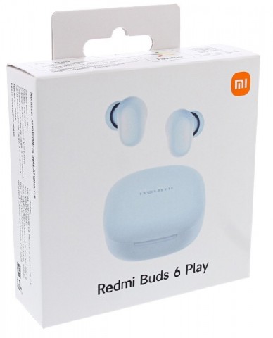 Bevielės ausinės - laisvų rankų įranga Xiaomi Redmi Buds 6 Play mėlyna (blue)