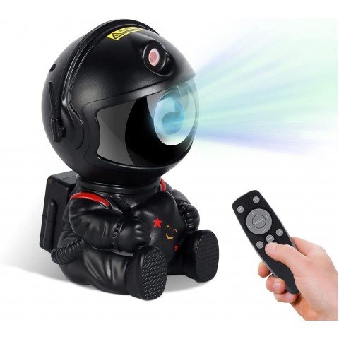 Šviesos efektas astronautas žvaigždžių projektorius Reach Mini juodas (black)