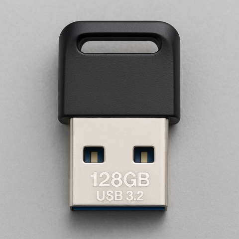 USB raktas mini 128GB USB 3.2