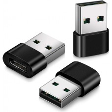 Perėjimas USB → USB C (K-L) juodas (black) OTG