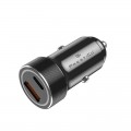 Automobilinis įkroviklis 12-24V USB + USB C 20W greito krovimo (QC3.0) Prestico K2A