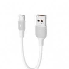 Laidas USB - USB C 100W 0.25m baltas (white) Sendem M63T