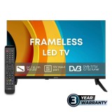 LED televizorius 24" maitinimas 12V / 220V eStar LEDTV24R2T2 