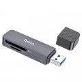 Atminties kortelių skaitytuvas USB 3.0 Hoco HB45 (microSD, SD) 