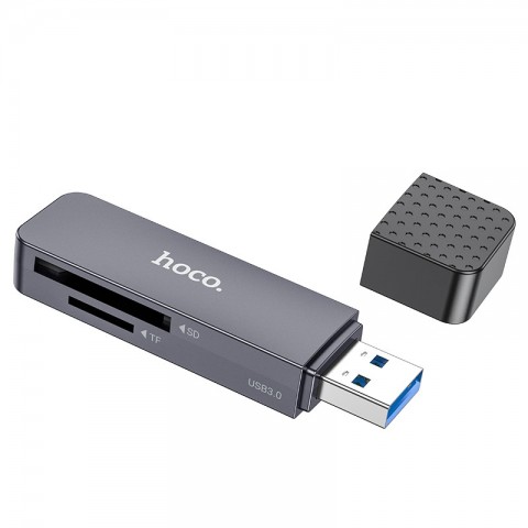Atminties kortelių skaitytuvas USB 3.0 Hoco HB45 (microSD, SD) 