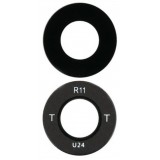 Kameros stikliukas Samsung S711 S23 FE juodas (black) (O)