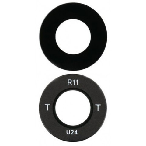 Kameros stikliukas Samsung S711 S23 FE juodas (black) (O)